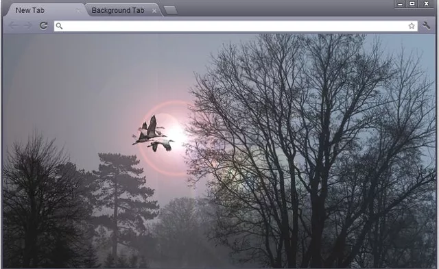 Morning Mists Chrome Theme