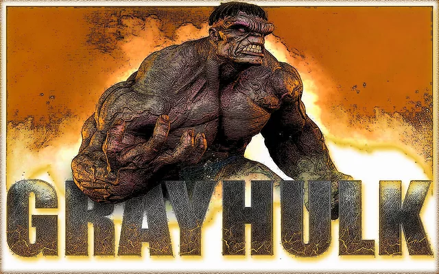 GRAY HULK_wallpapers