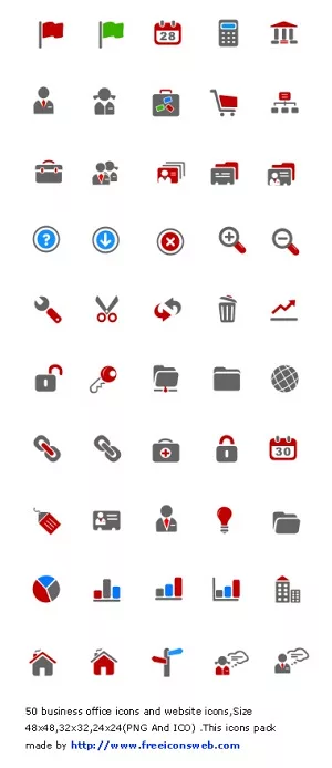 Business Office icons