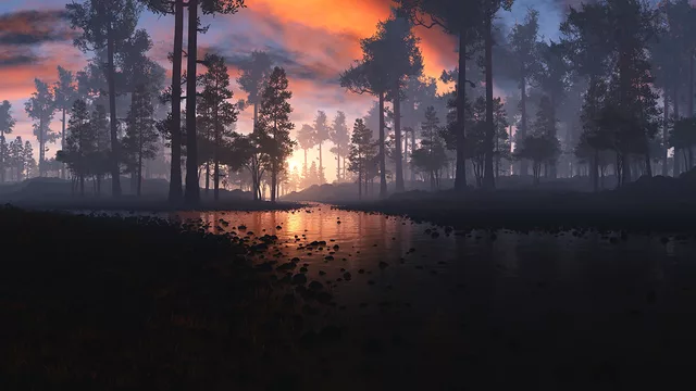 Sunrise at Boulder Creek