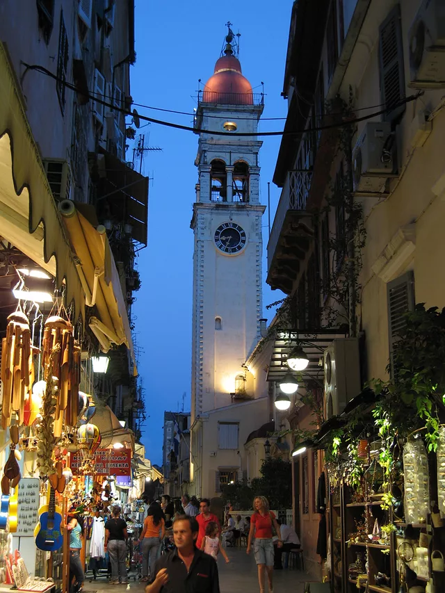 Kerkyra by night