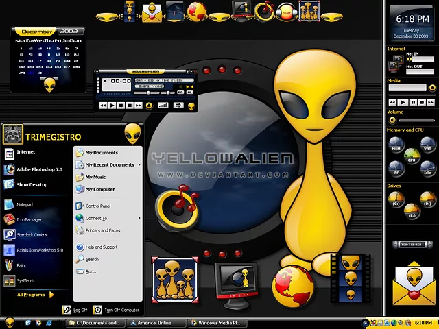 Yellow ALien