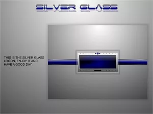 Silver Glass Logon
