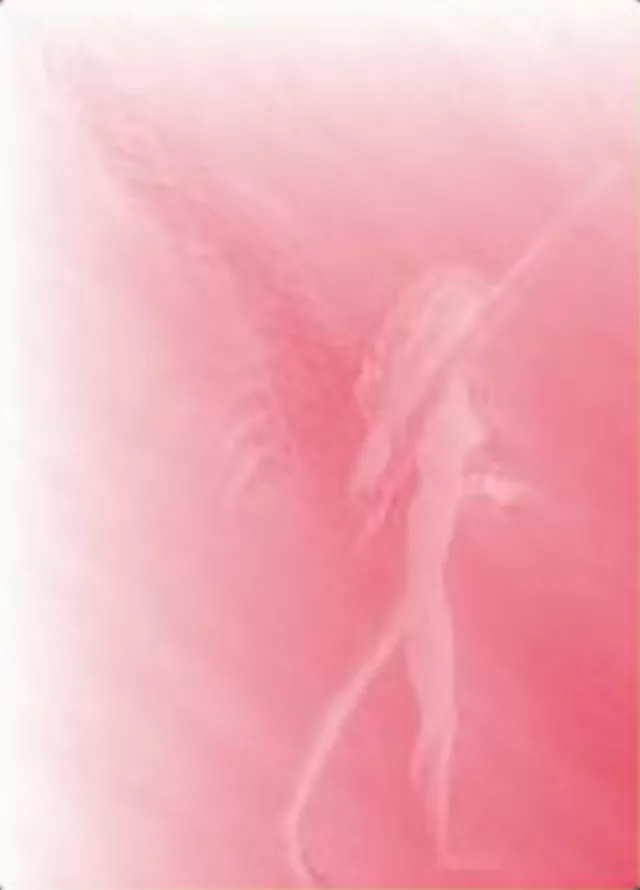 Winged angel in red1