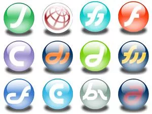 Macromedia icon set
