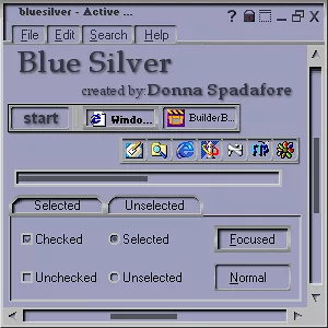 Blue Silver