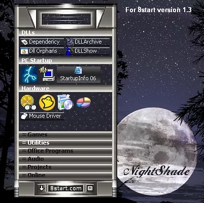 NightShade updated for 8start 1.3