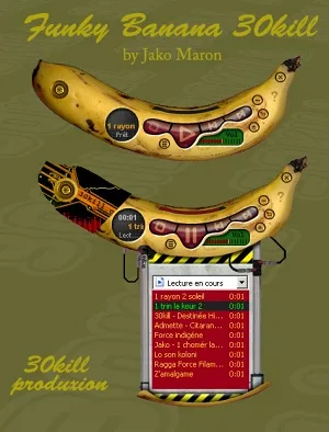 Funky Banana Skin