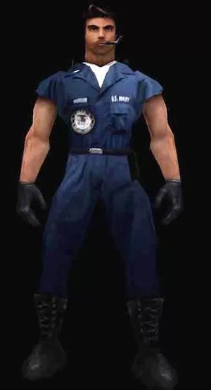 Navy Uniform Skin for the Male Soldier model