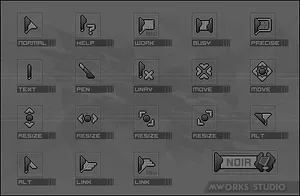 [noir] cursors