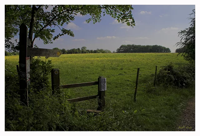 Footpath to Water House Lane