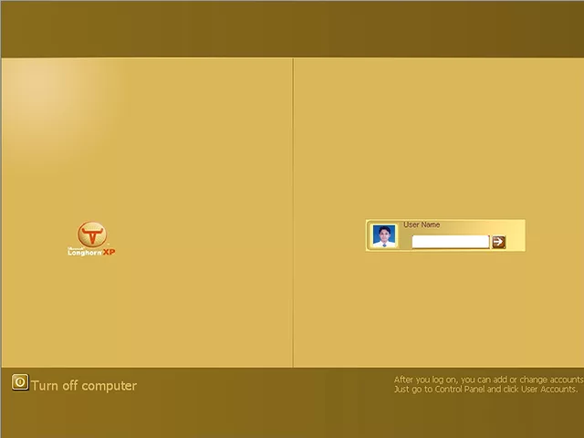 Lonhorn XP LogoScreen