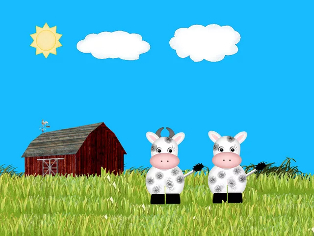 Vermont Chirstmas Cow