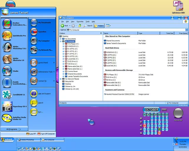 Globes by Jim - Blue