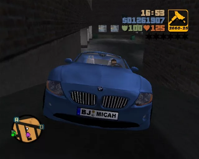 GTA3 BMW Z4