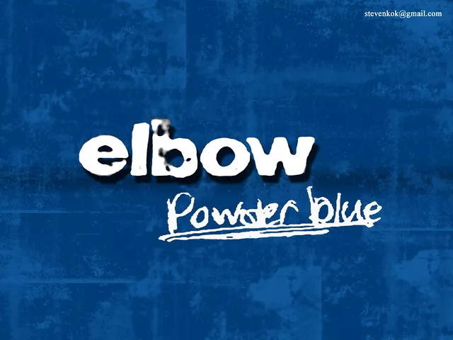 Elbow - Powder blue