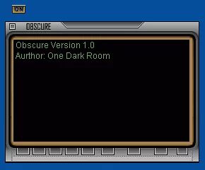 Obscure 1.0