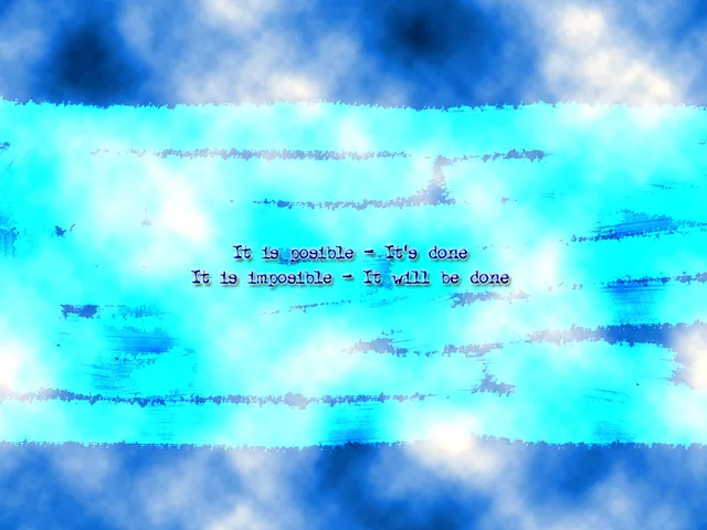 It&amp;acute; posible (blue)