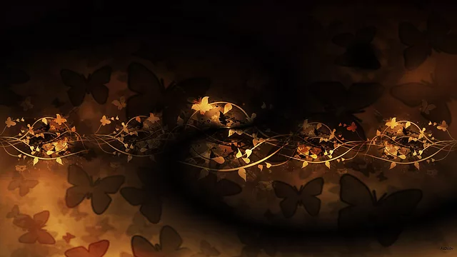 Butterflies DarkBack