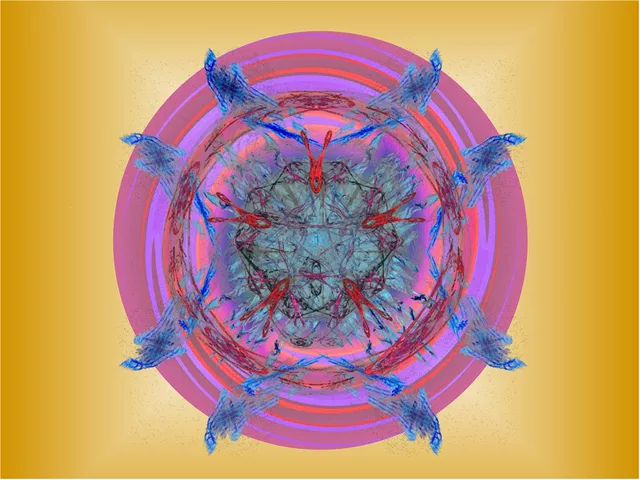 Multi Fractal Spiral