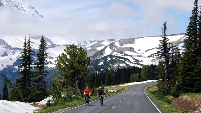 Riding Rainier
