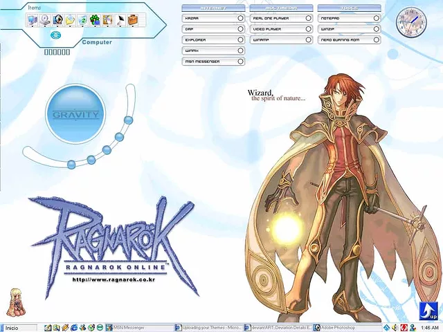 Ragnarok Online Wizard Theme