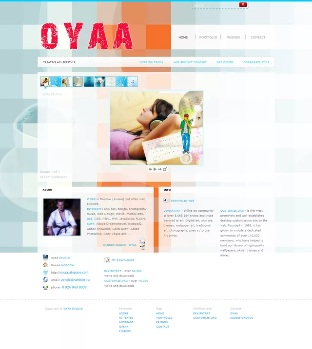 OYAA PORTFOLIO site