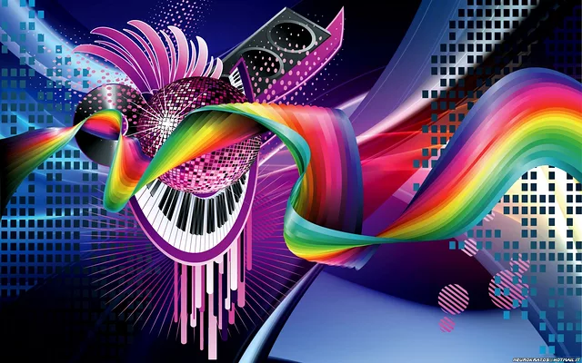 music rainbow