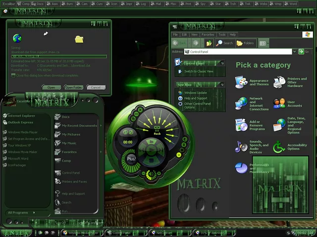 Just A Desktop Shot Matrix Pool