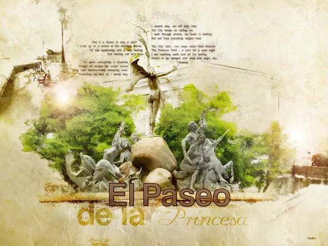 A quiet solitude behind a little sorrow